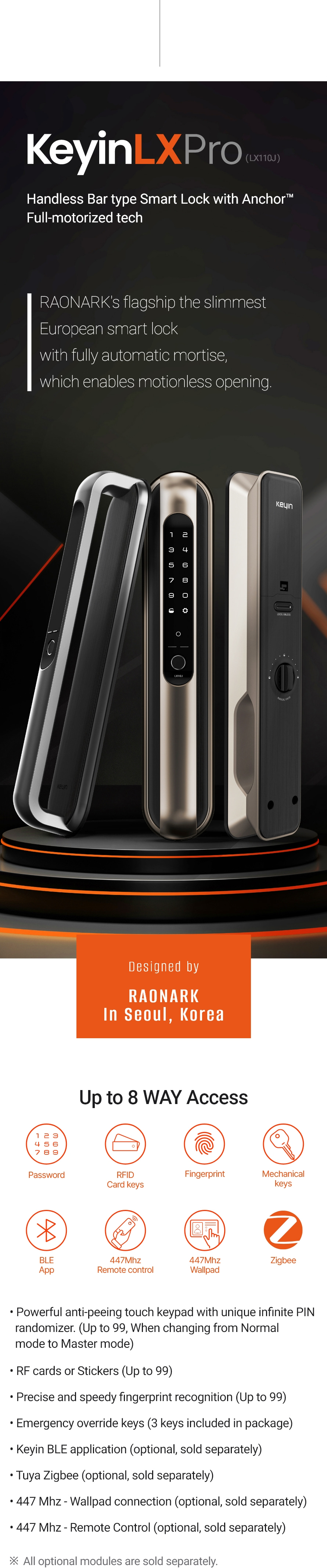 Keyin LX — five key features at a glance